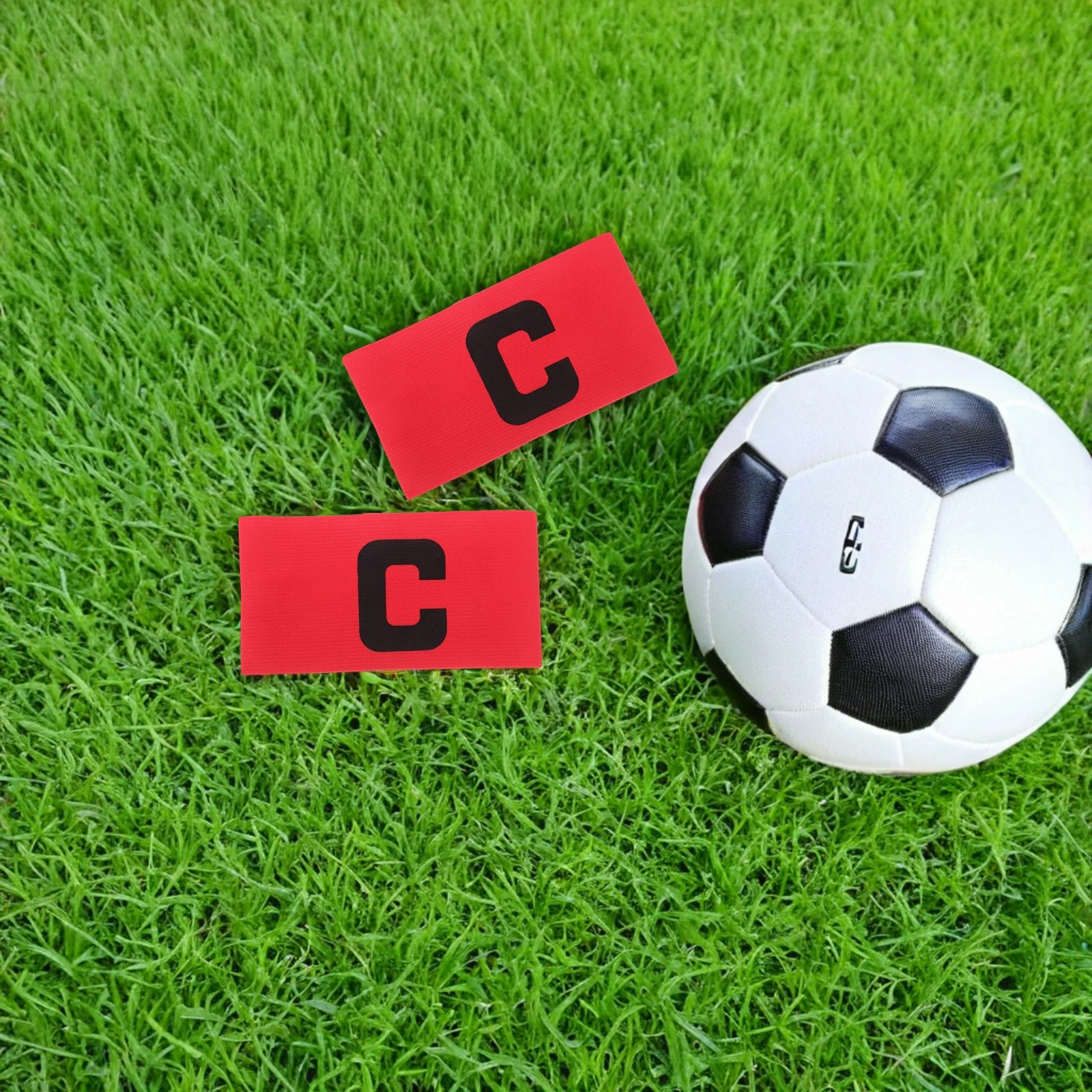 

3Pcs Professional Captain Bands Wear-Resistant Nylon Material for Various Sports Including Rugby Hockey Basketball Comfortable