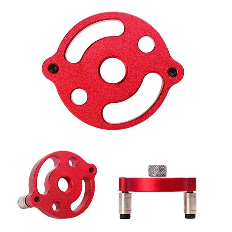 

AA81-Vertical Doweling Jig Woodworking Hole Puncher Self-Centering Drill Guide Locator For Furniture Connection Tools, Durable