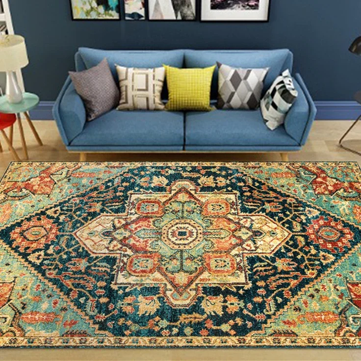 Vintage carpet bedroom living room sofa coffee table mat