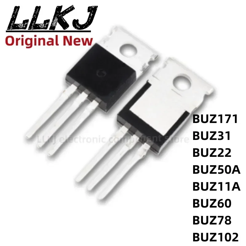 1pcs BUZ171 BUZ31 BUZ22 BUZ50A BUZ11A BUZ60 BUZ78 BUZ102 TO-220 MOS FET