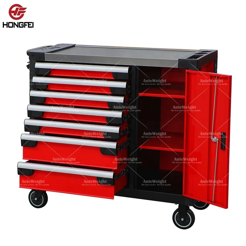 Heavy Duty Metal Tool Cabinets Drawers Cabinet with Wheels