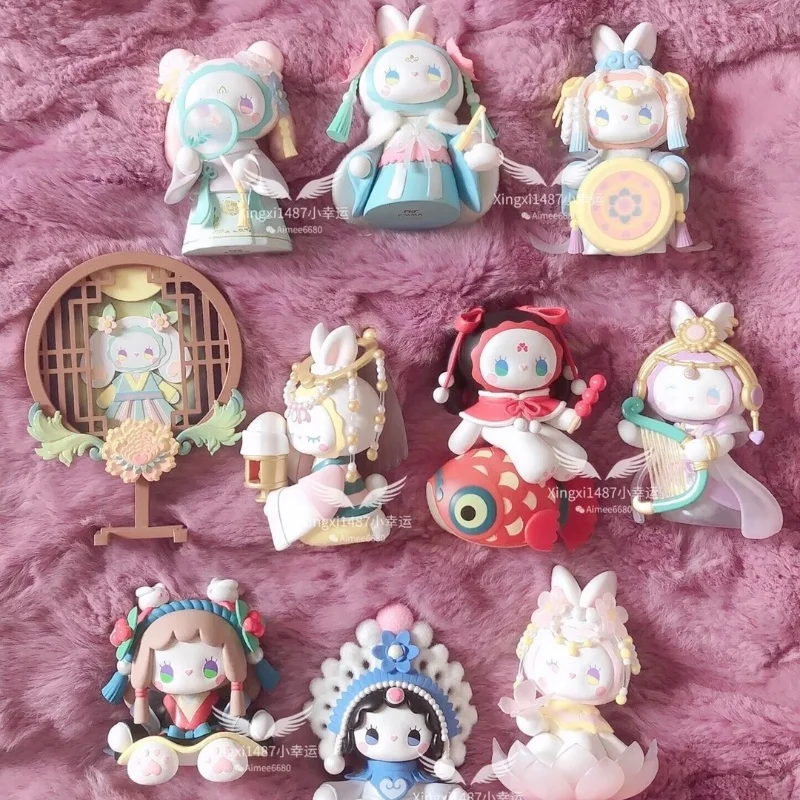 جديد حقيقي إيما V9 سر فوانيس الغابات سلسلة صندوق أعمى سطح المكتب زخرفة فتاة الهدايا Kawaii عمل نموذج لجسم صندوق غامض