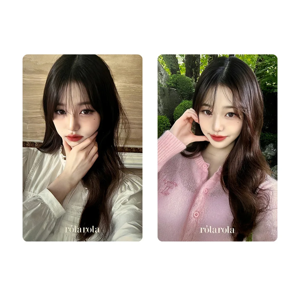 KPOP Wonyoung Photocards Albums Photo Card Rolarola Postcard Lomo Card Postcard Fans Collection Gift