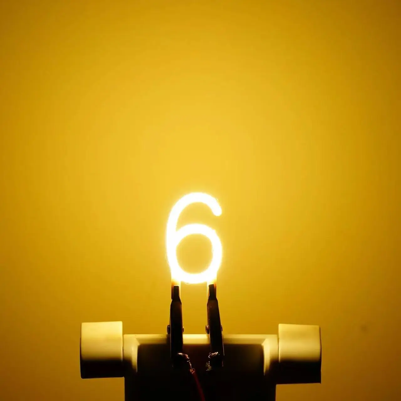 LED Flexible Filament DC3V 0/1/2/3/4/5/6/7/8/9 Numerals DIY COB Filament Edison Diode Parts Party Decoration Light