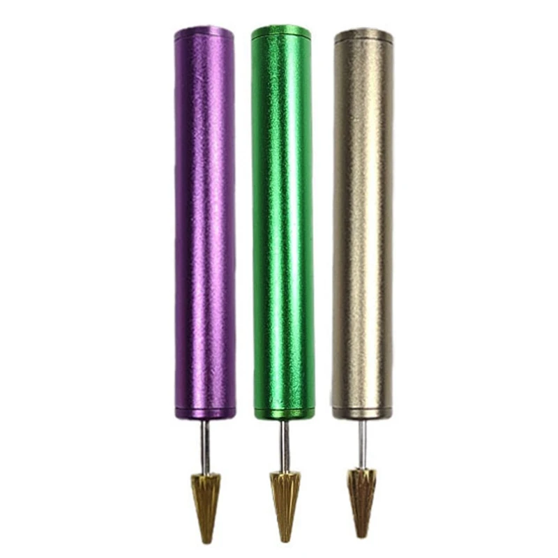 AT69 -Edge Yağlı Kalem Pirinç Kafaları Kenar Yağı Artefakt Renkli Kenar Yağlı Kalem Deri Kenar İşleme Aracı Alüminyum Kenar Yağlı Kalem