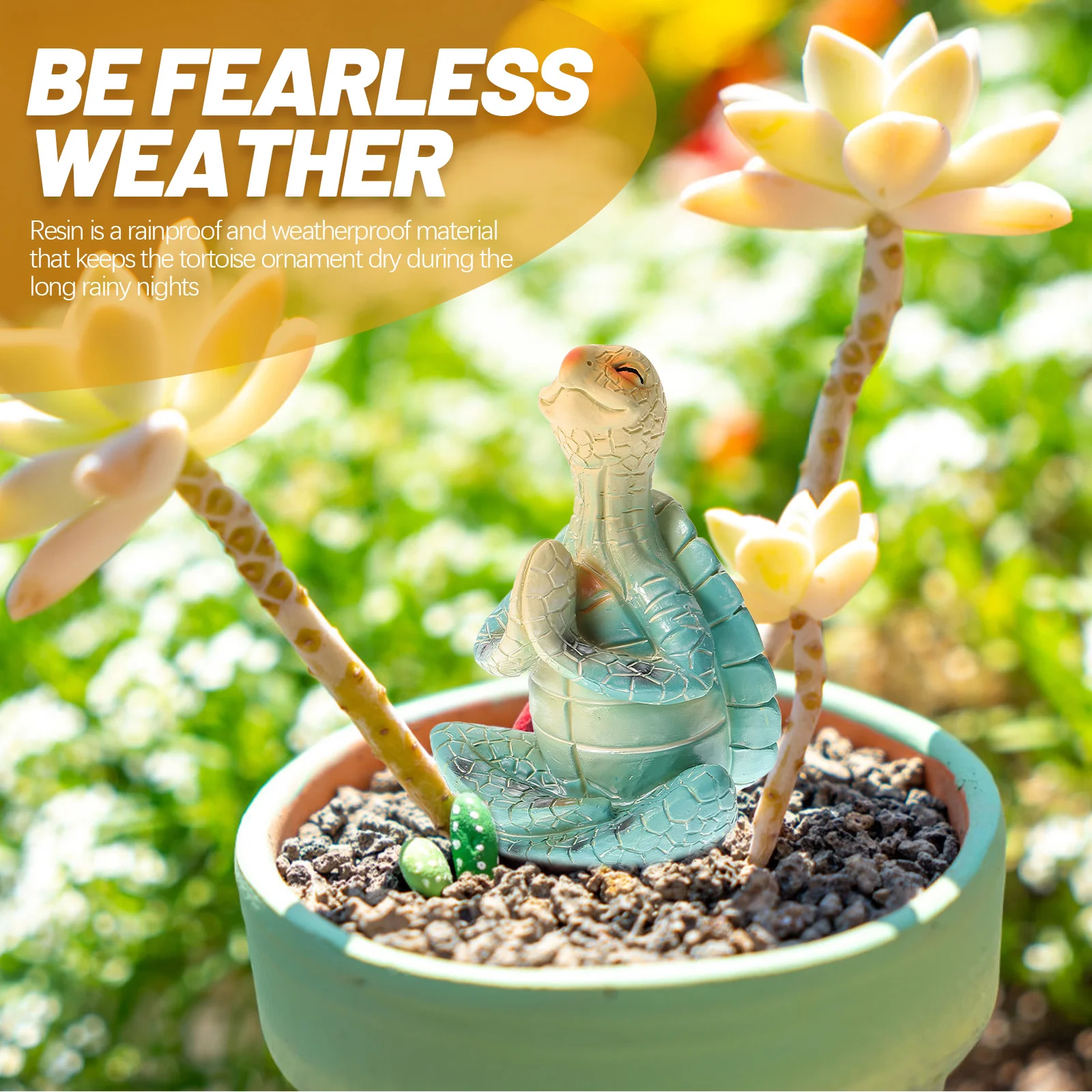 

Resin Tortoise Decor Outdoor Garden Yard Ornament Pond Decoration Sculpture For Patio Lawn Courtyard Art Craft Statue