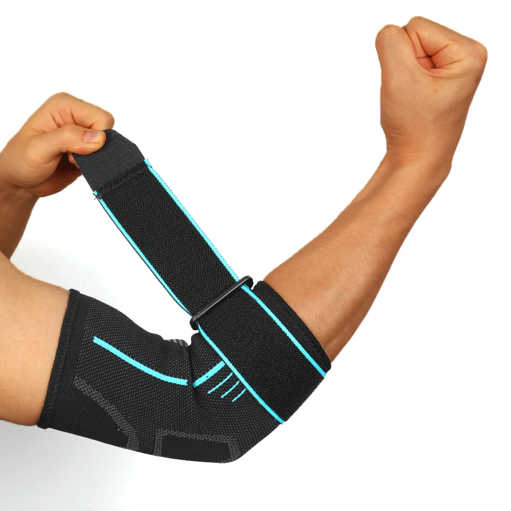 Gomito compressione manicotto supporto Brace scaldamuscoli artrite fasciatura Arm Pads Guard Stretch accessori per donna uomo