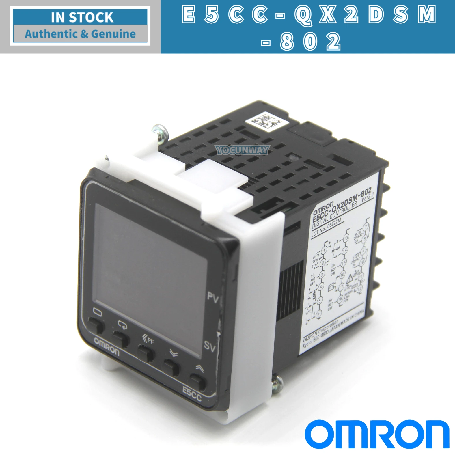 New Authentic Original Japan OMRON Thermostat Temperature controller E5CC-QX2ASM-800 QX2DSM-802 QX2ABM QX2AUM CX2ASM CX2DSM