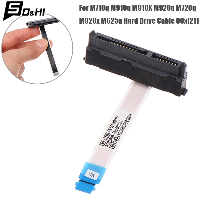 1PC Hard Drive Cable For M710q M910q M910X M920q M720q M920x M625q Hard Drive Cable 00xl211 New SATA HDD Cable