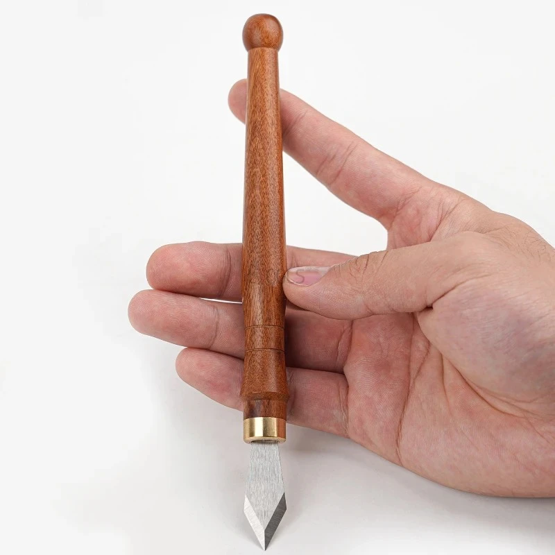 

Woodworking Line Drawing Knife Bidirectional Line Drawing Knife Hand Marking High Carbon Steel Blade Wood Carving Tool DIY Tool