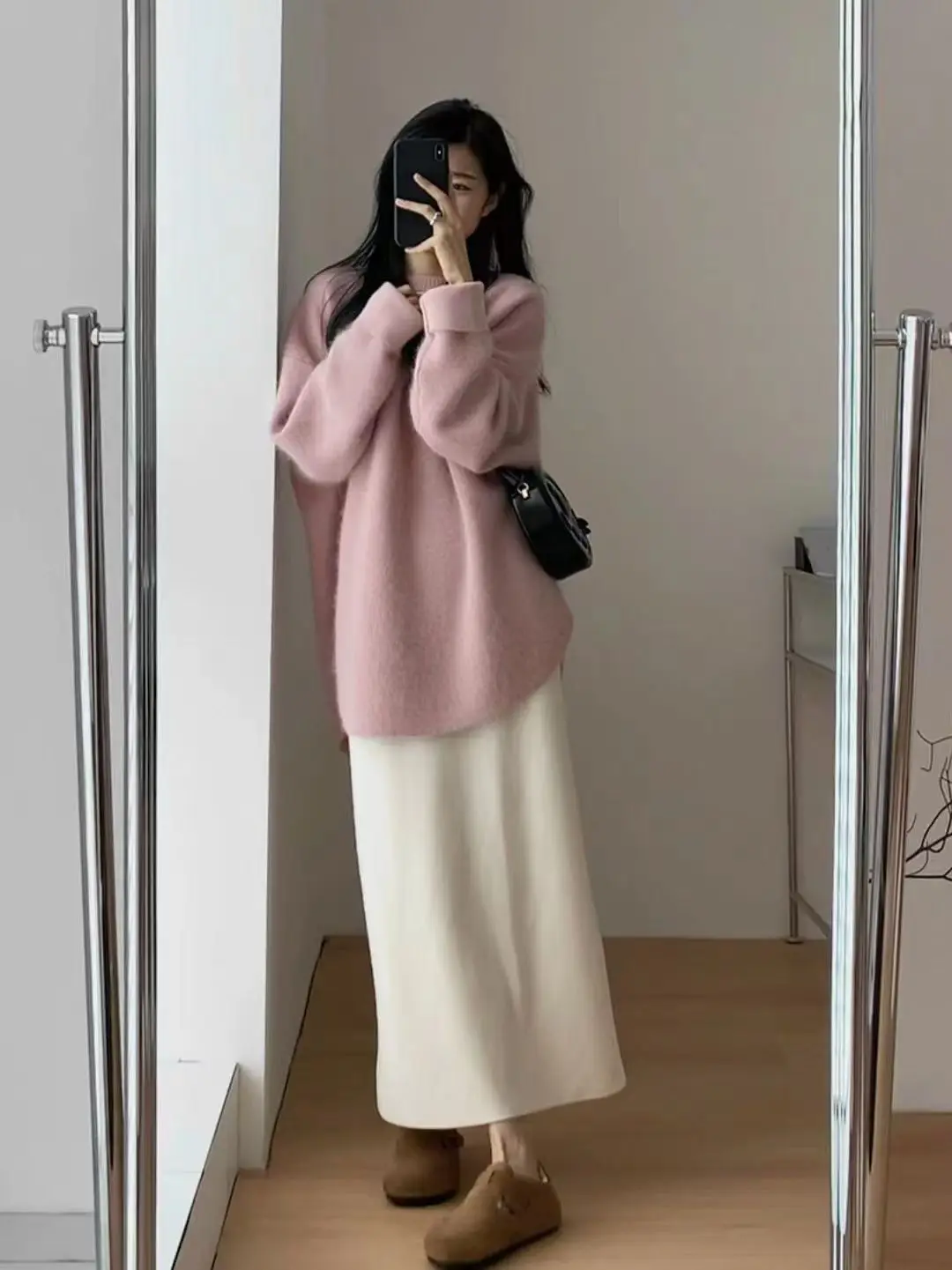 Lazy Style Oversize Femme Pullover Tops Office Lady Soft Long Sleeve Autumn 2026 OL Warm Chic Women Knitwear Sweaters Jumpers
