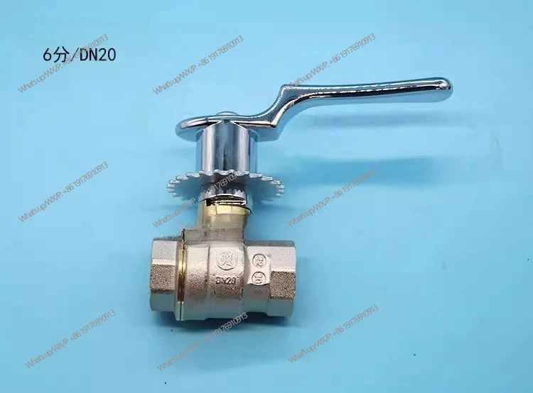 Steam cabinet frying furnace ball valve, gas wave system switch air and gas synchronous valve