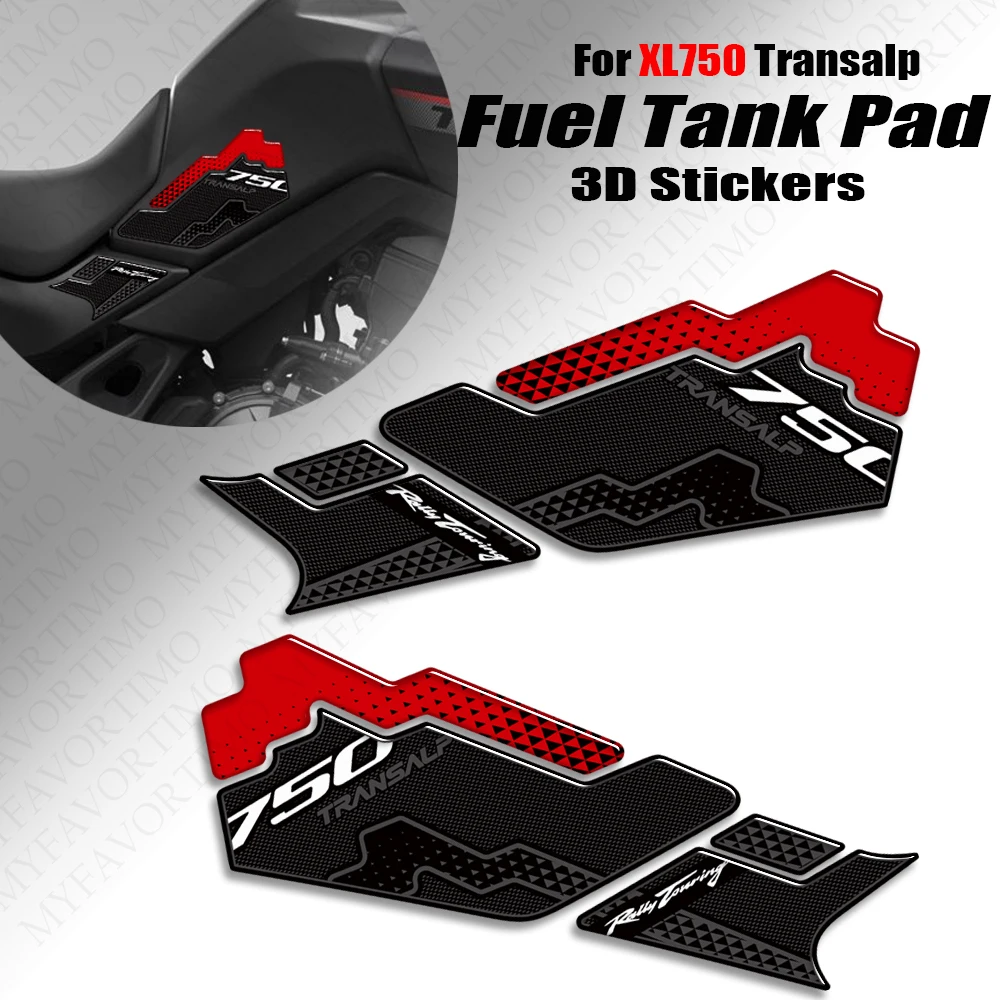 2023 xl 750 transalp decalques da motocicleta para honda xl750 transalp almofada do tanque de combustível adesivos kit proteção tampa do tanque óleo combustível