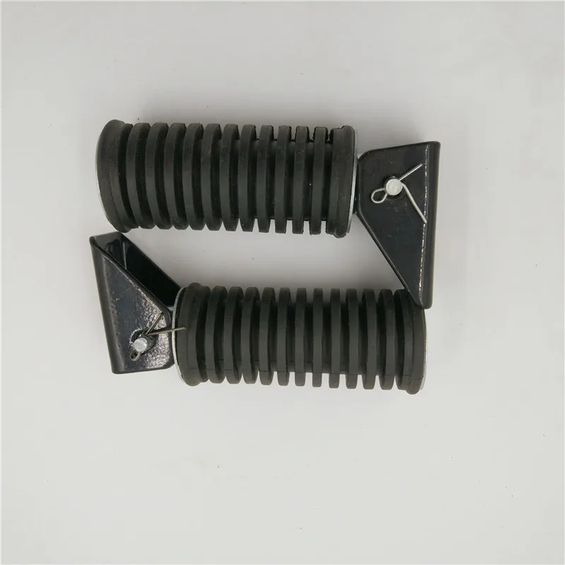 

2Pcs Motorcycle Front Rear Footrests Motorcycle Foot pegs For Suzuki GS125 GN125 Motocross Motorcycle Accessories FootPeg Pedals