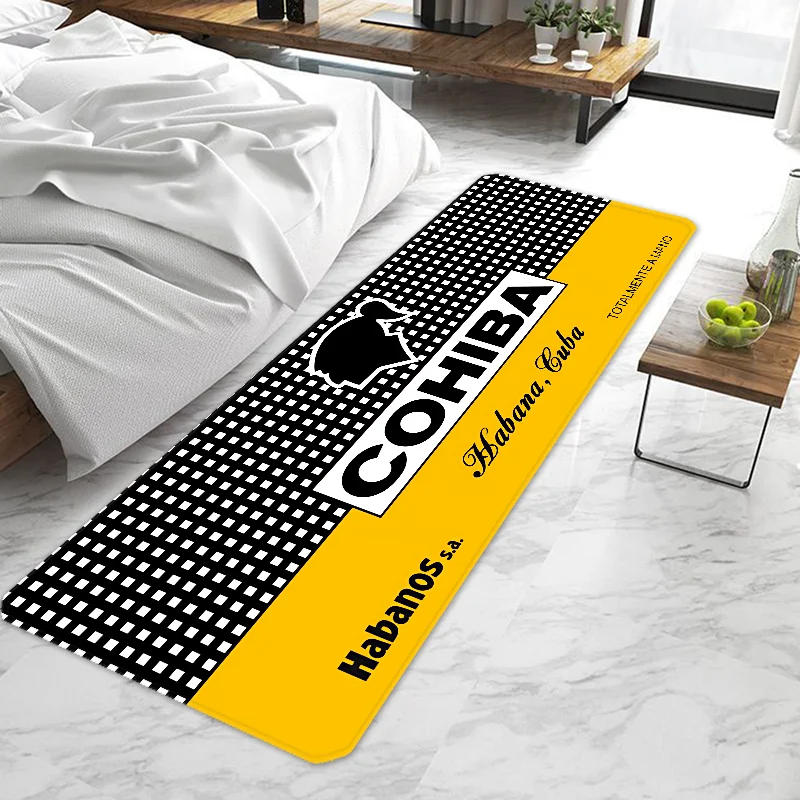 

C-Cohiba Door Mat Entrance Doormat Non-slip Washable Kitchen Carpet Living Room Hallway Rugs Door Mats Bathroom Bath