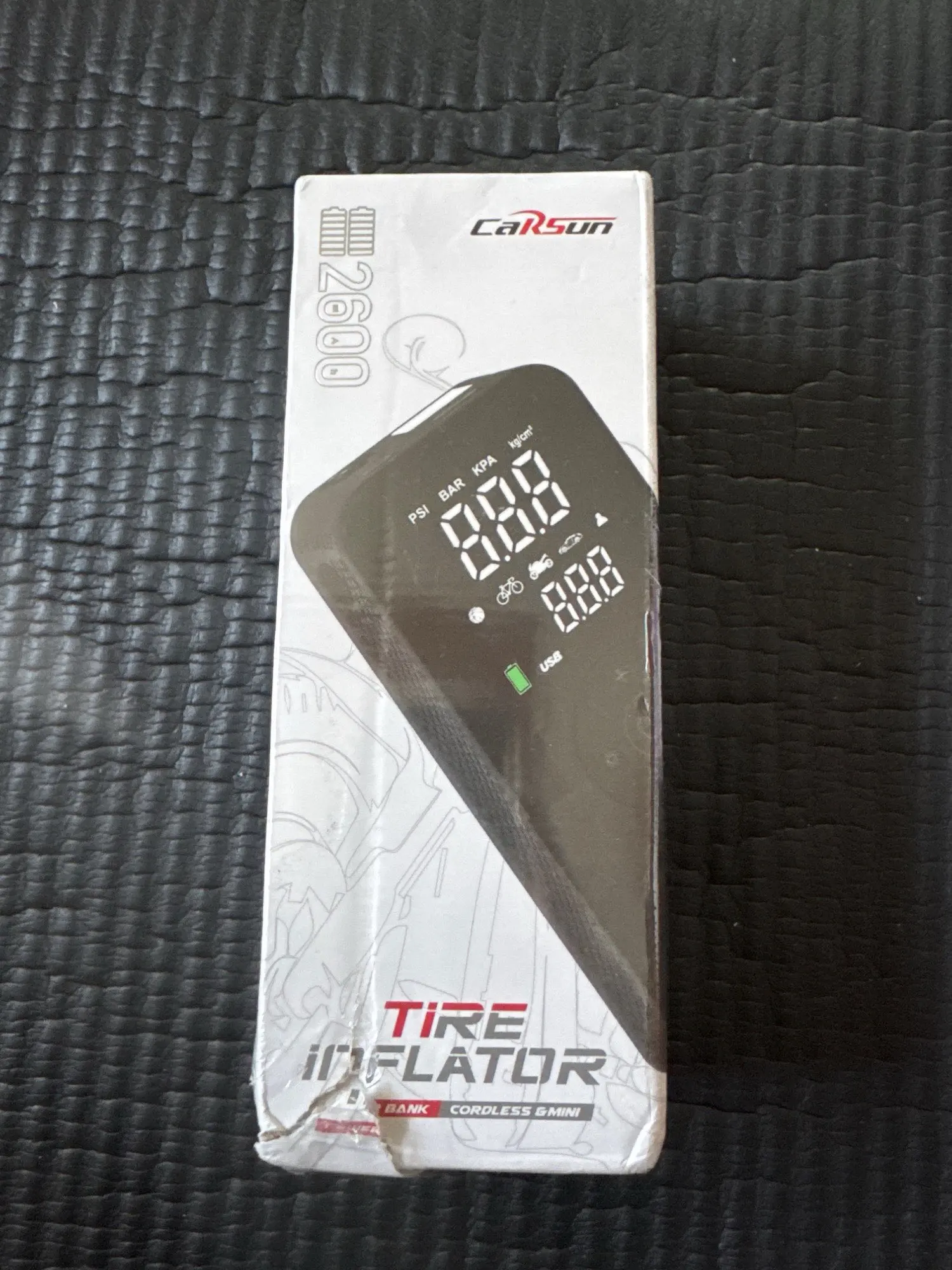 VanVolt AirGo™ Cordless Digital Tyre Inflator - Portable 150 PSI Air Pump photo review