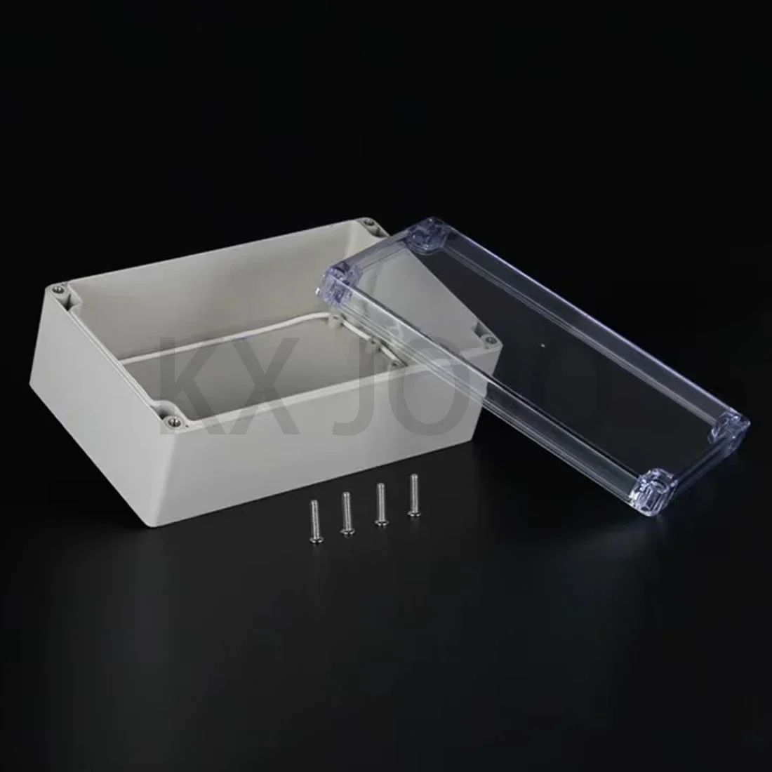 Junction Box Outdoor Waterproof 120*75*200mm Plastic  1pcs Housing Sealing Box Power Cable White