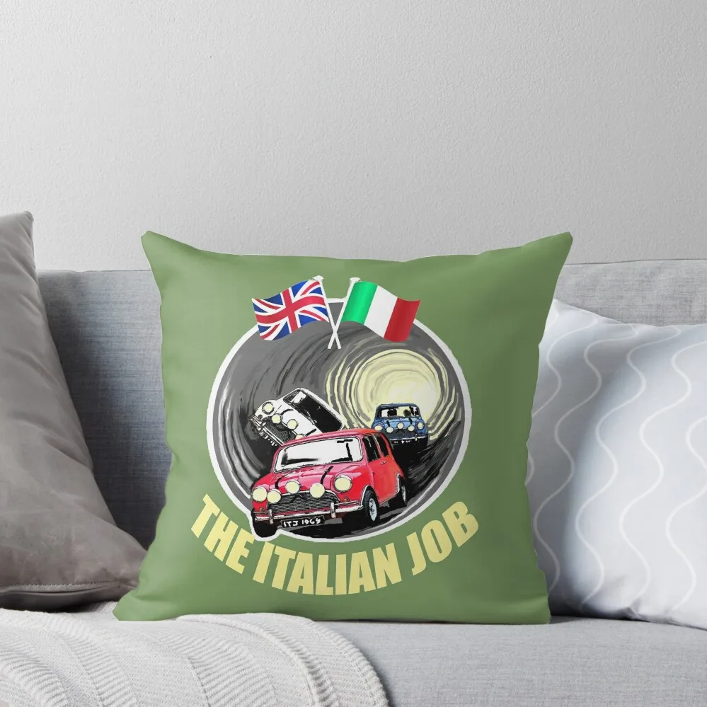 

The Italian Job Throw Pillow ornamental pillows for living room autumn decoration Christmas Pillow Covers New year pillow