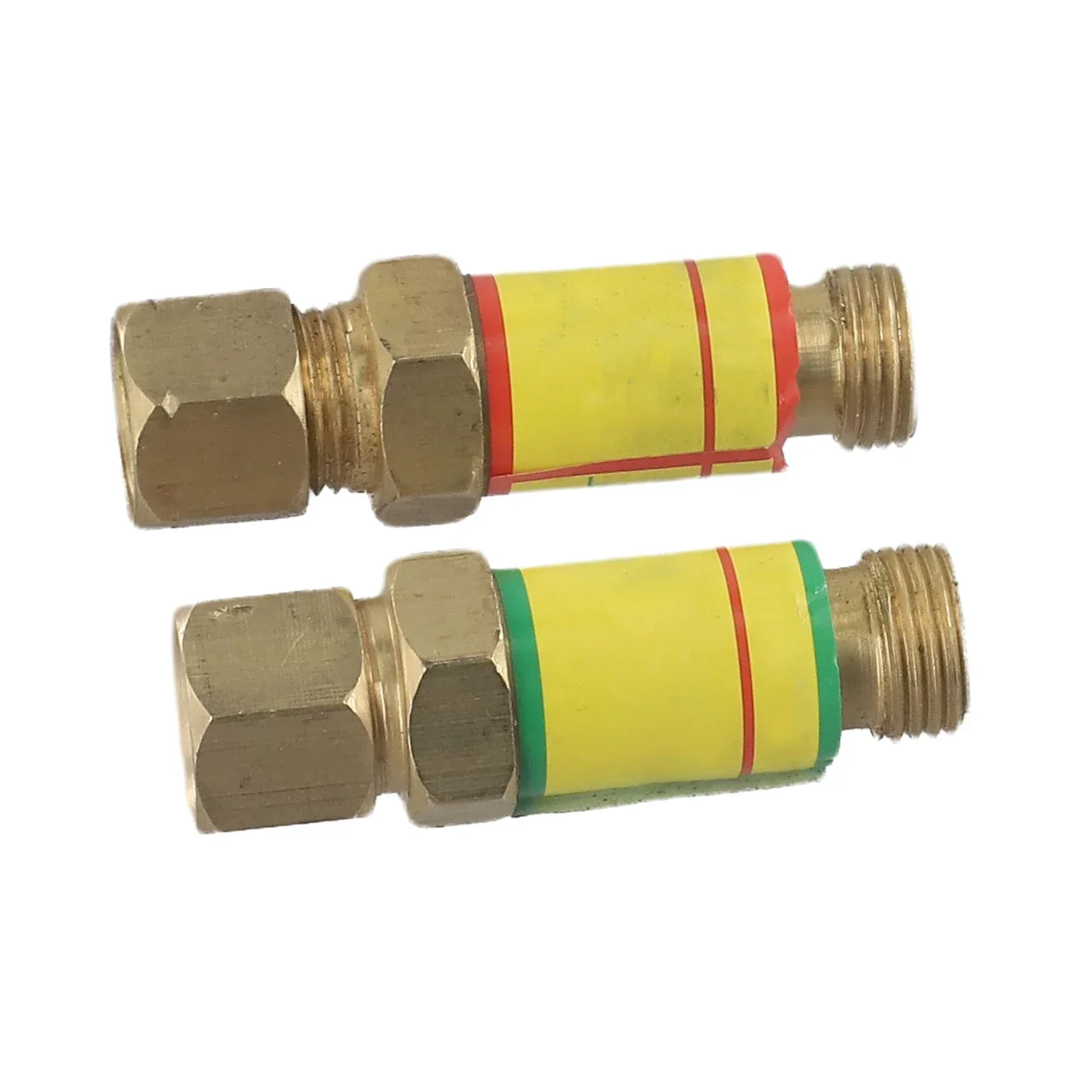 Acetylene And Oxygen Flashback Arrestor 1 Pair Oxygen Acetylene Check Valve Flashback Arrestor M16*1.5 For Cutting Torch