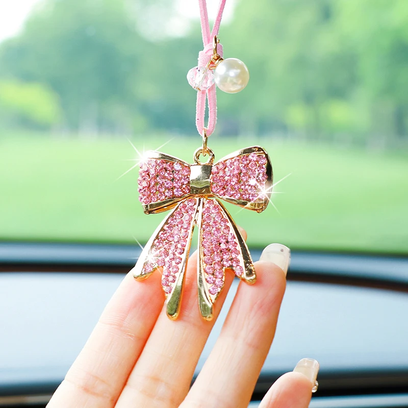 Mode diamanten versierde vlind - Car Accessories Mirror Hanging recensie en prijs