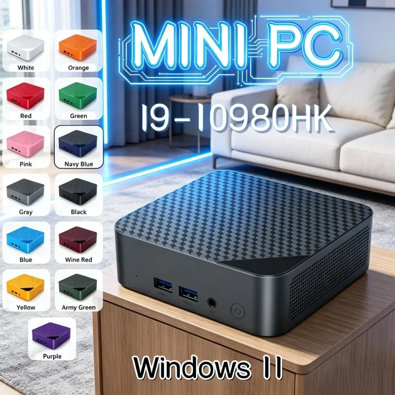 ミニpc-インテル-core-i9-10980hk-windows-11-トレーニング・競技用ゲーミングコンピューター-32gb-ram-1-2tb-ssd-wifi6-bt52-4k-デスクトップpc
