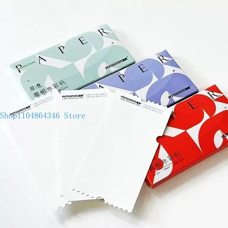 

5asd 20Sheets/pack Watercolor Paper Pad Watercolor Pads for Artists Textured Paper