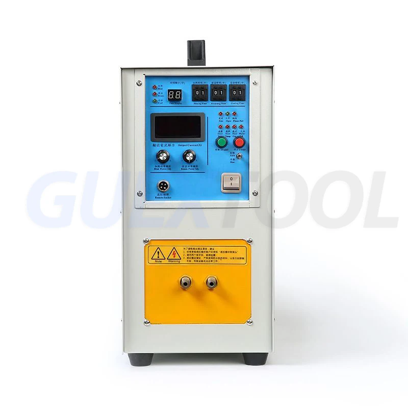 High Frequency Induction Heating Machine Quenching Forging Turning Tool Silver Melting Aluminum Iron Induction Heating Furnace