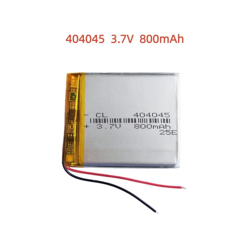 Polymer 404045 3.7V 800mAh polymer lithium battery game console tablet digital class battery Rechargeable Li-ion Cell