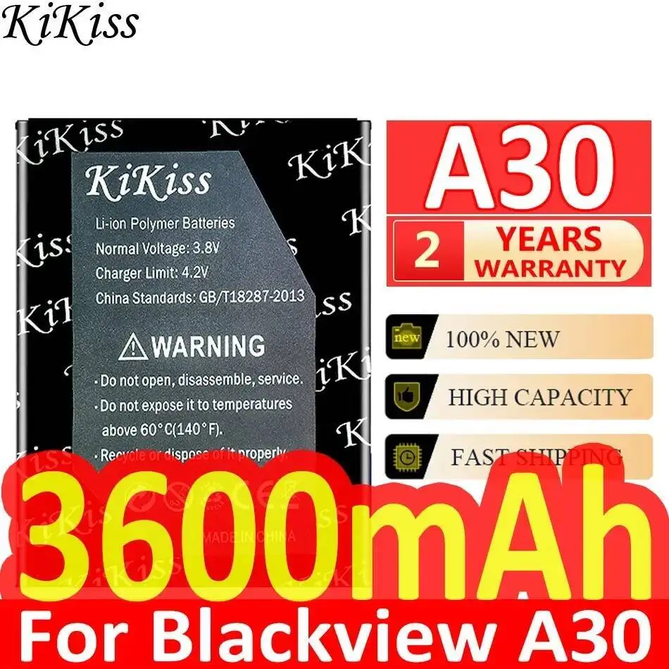 لبطارية الهاتف المحمول Blackview A30 3600Mah ذات سعة عالية وموثوقة
