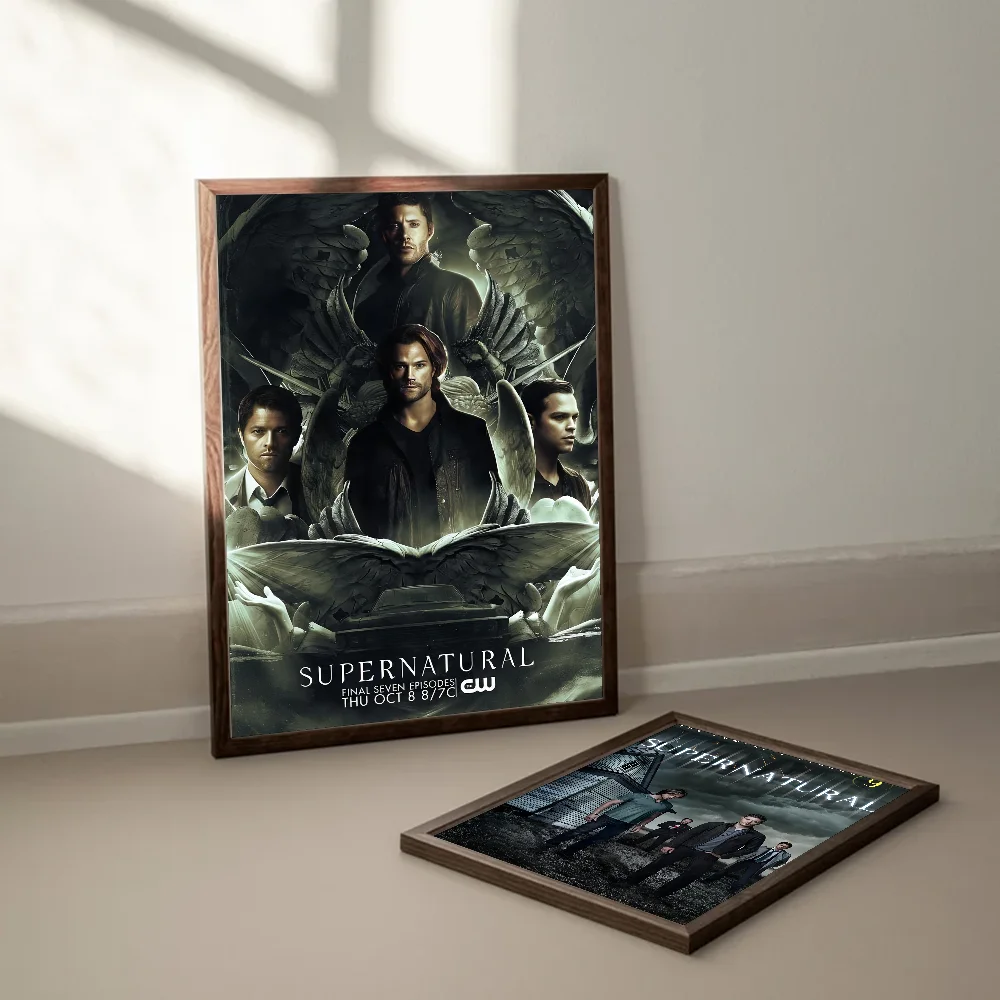 TV Play Series Supernatural Movie DIY Sticky Poster Whitepaper Prints Posters Artwork Nordic Home Decor