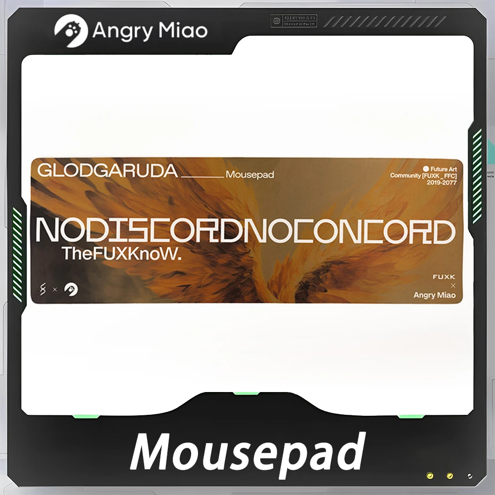 

AngryMiao FUXK GLODGARUDA Mousepad 3x900x300mm Large Rubber Non-slip Gaming Mouse pad E-sports Pc Gamer Accessories Office Gifts