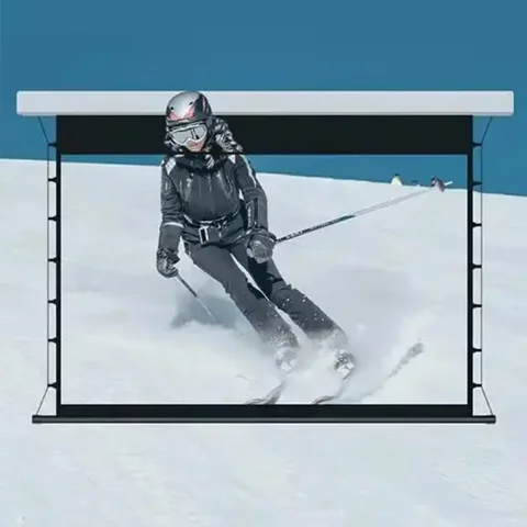 Моторизованный проекционный экран Yovanxer  черный