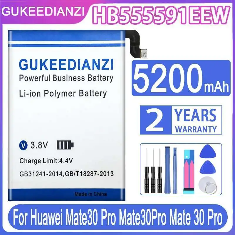 

Mobile Phone Battery HB555591EEW Reliable Power 5200Mah For Huawei Mate30 Pro Mate30pro Mate 30