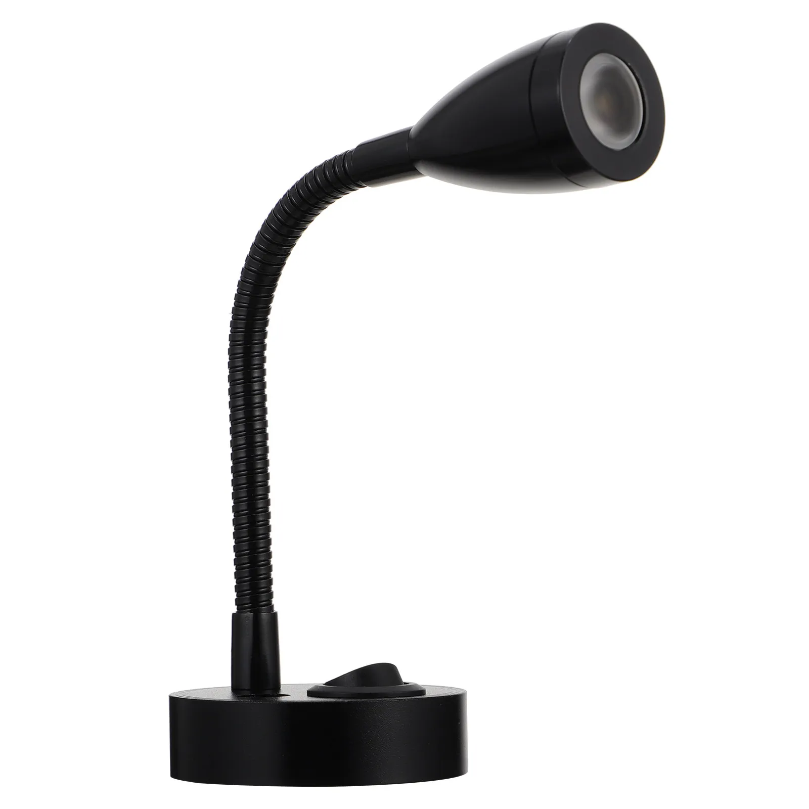 

Wall Cabinet LED Reading Light Moderate Length Hose Spotlights Rotatable for Rv Yacht Boat Car Bedside Reading Light