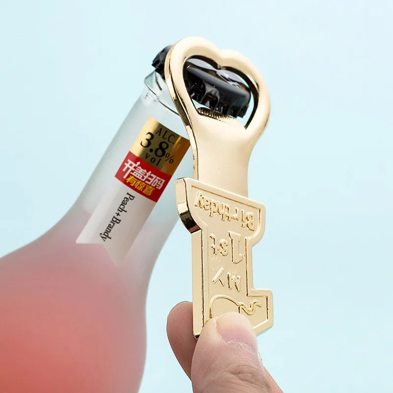 Nunber 1 Wine Beer Bottle Opener Cork gift package can Kitchen Bar Tools Bar Mitzvah wedding birthday give-back party gift