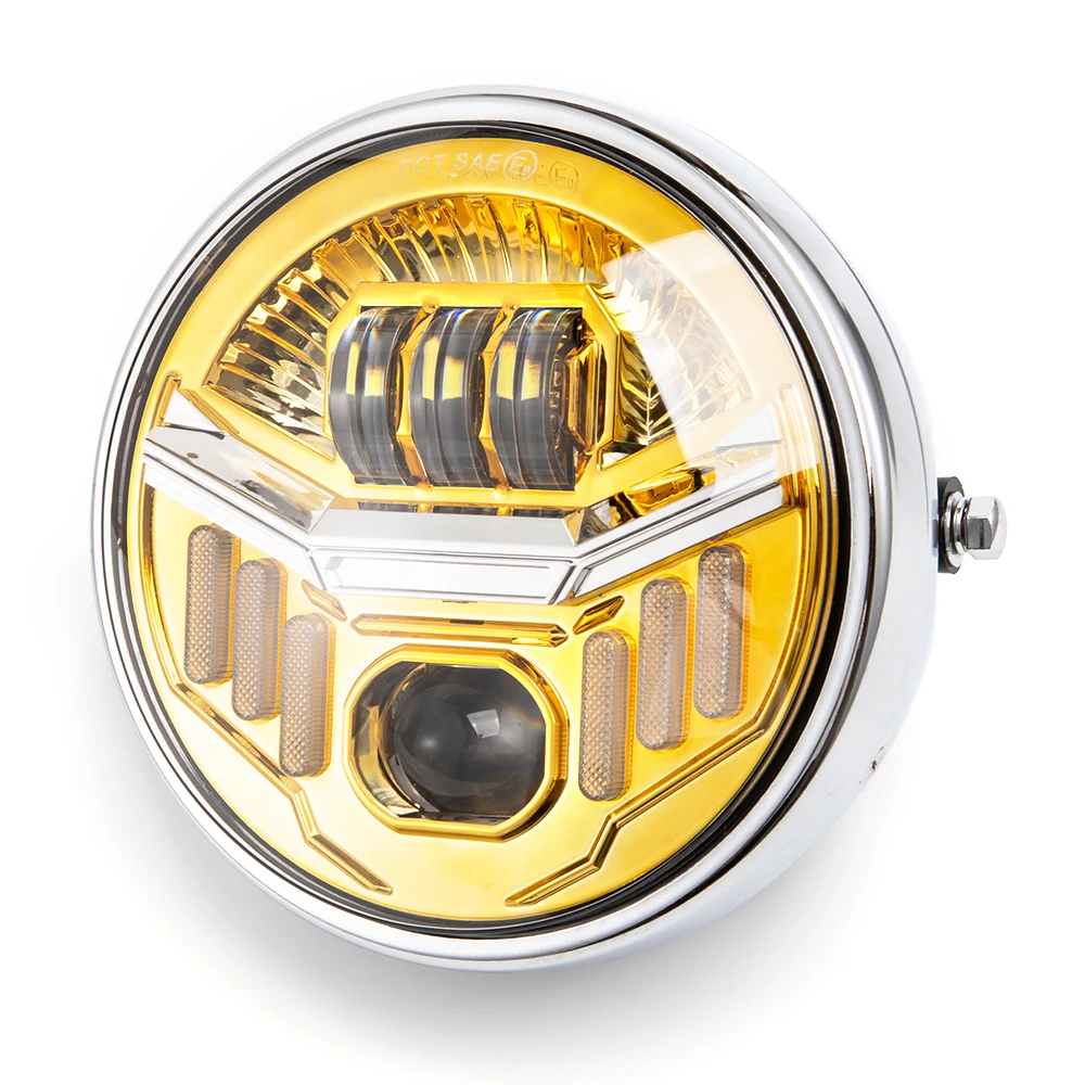 7 zoll Led Motorrad Scheinwerf – Outdoor Lighting Yellow Bewertung und Preis