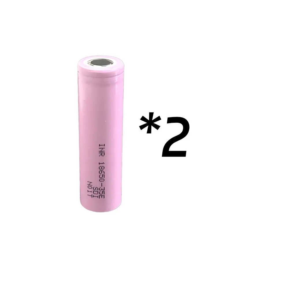 Flat Top 35E 18650-batterij 3500mAh Li-ion 18650-batterij Lange levensduur, lage zelfontlading, ideaal voor doe-het-zelf, batterijpakket, radio, powerbank