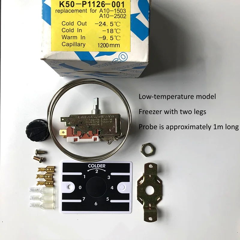 K50-P1126-001 P1127-001 P1125-001 Refrigeration Thermostat Controller for Accurate Cold Chain Temperature Monitoring