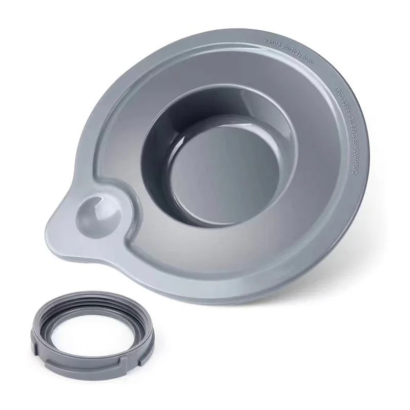 Coperchio della ciotola in vetro compatibile con KitchenAid 4.5qt K5GB 5-QT miscelatore con testa inclinabile coperchio della ciotola in vetro per