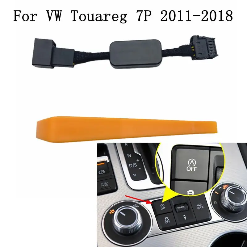 Car Automatic Stop Start Engine System Eliminator Off Device Plug Canceller For VW Touareg 7P 2011-2018