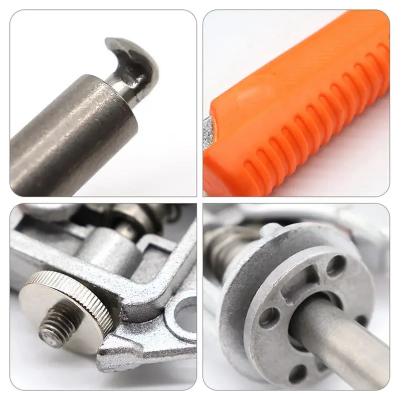 ABNL Non-Trace Repair Tool Silver & Orange Flat Hole Pliers For Flat Hole Pliers Repairing Process Hole
