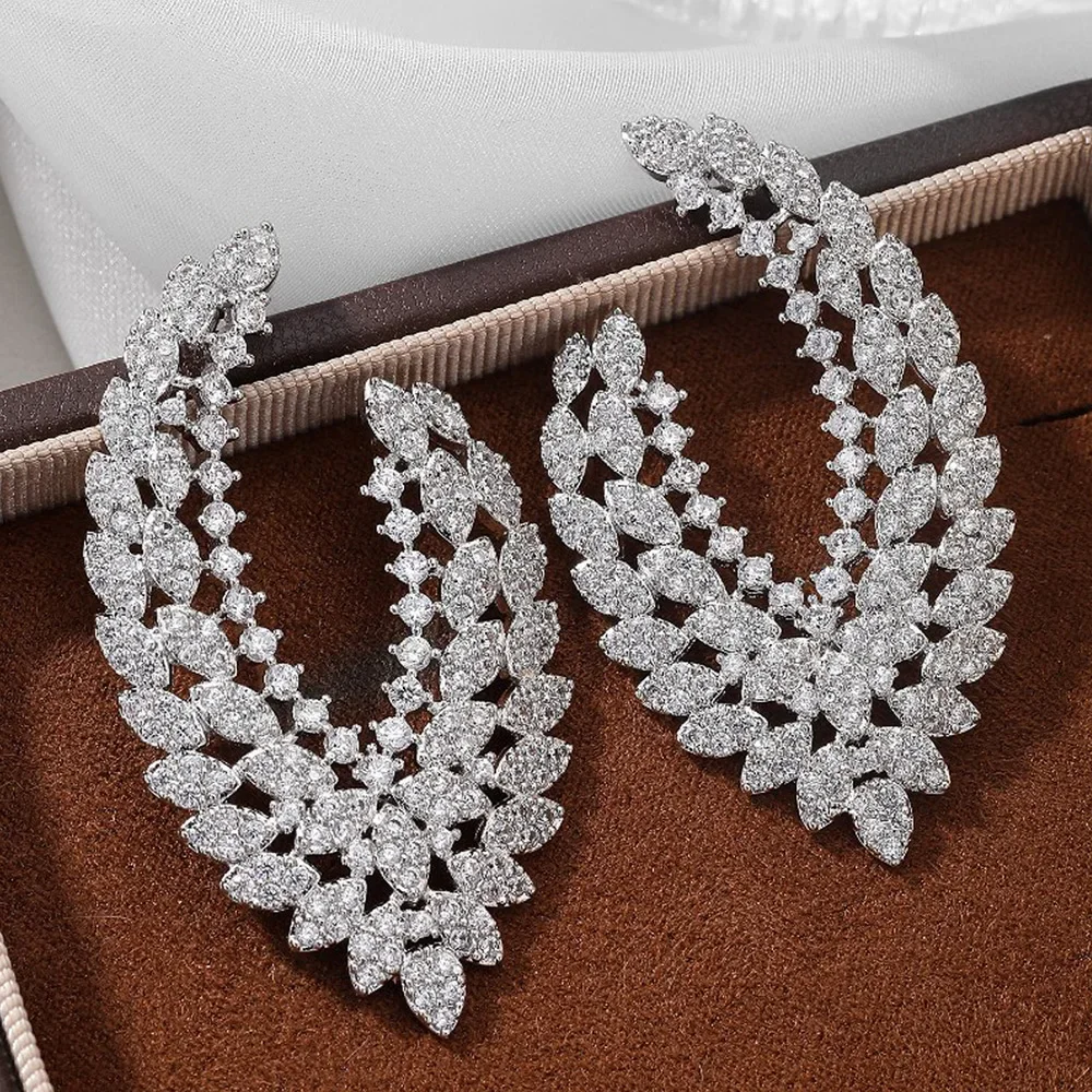 

Kellybola, милые романтические новые серьги-скелеты, полностью микро-элегантные блестящие циркониевые серьги для женщин, свадебные украшения для вечеринки