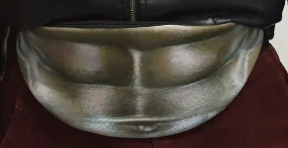 Bolsa de Cintura Creativa con Forma de Vientre de Cerveza Falso, Realista, Divertida, Anti-Robo, para Hombres y Mujeres, para Fiestas y Cosplay
