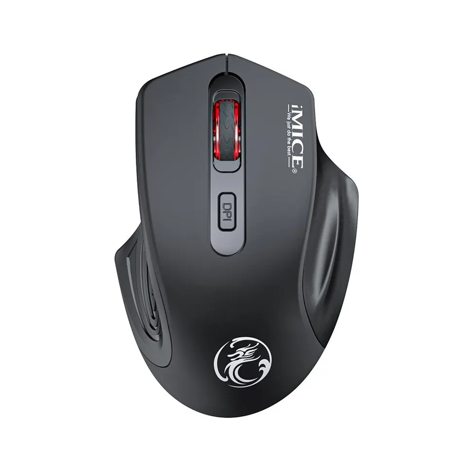 IMICE G-1800 2.4Ghz Silent Mouse 1600DPI for Laptop Battery