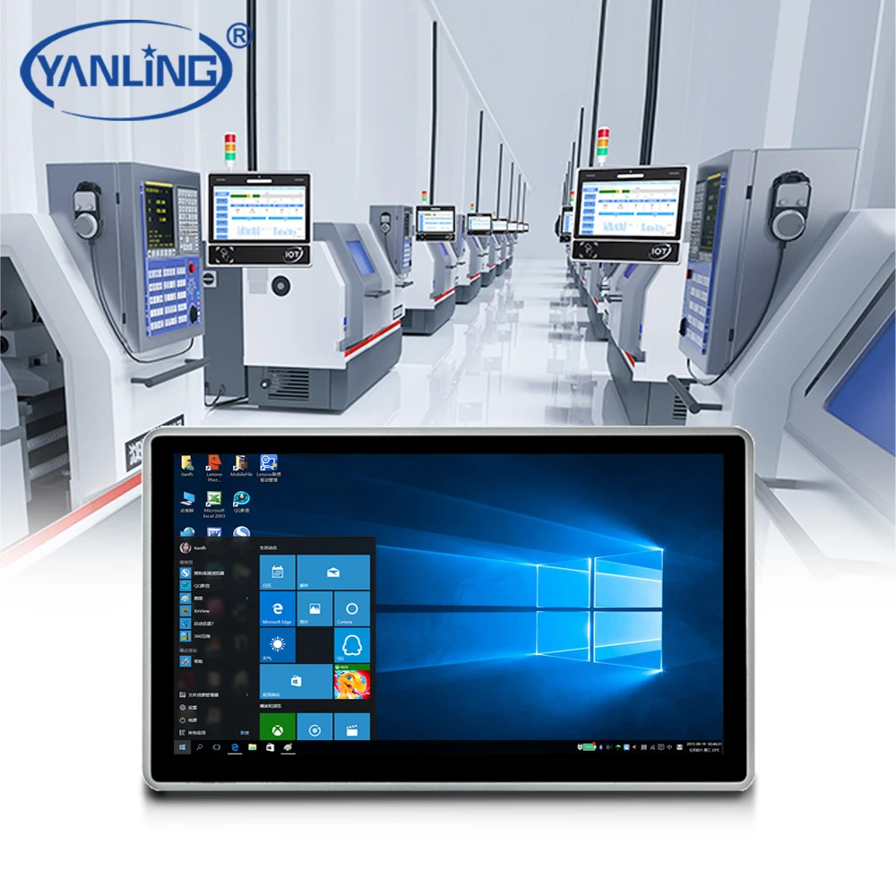 

12.1 Inch Industrial All-in-One Panel PC With Intel Core I5 CPU VGA Display In Stock