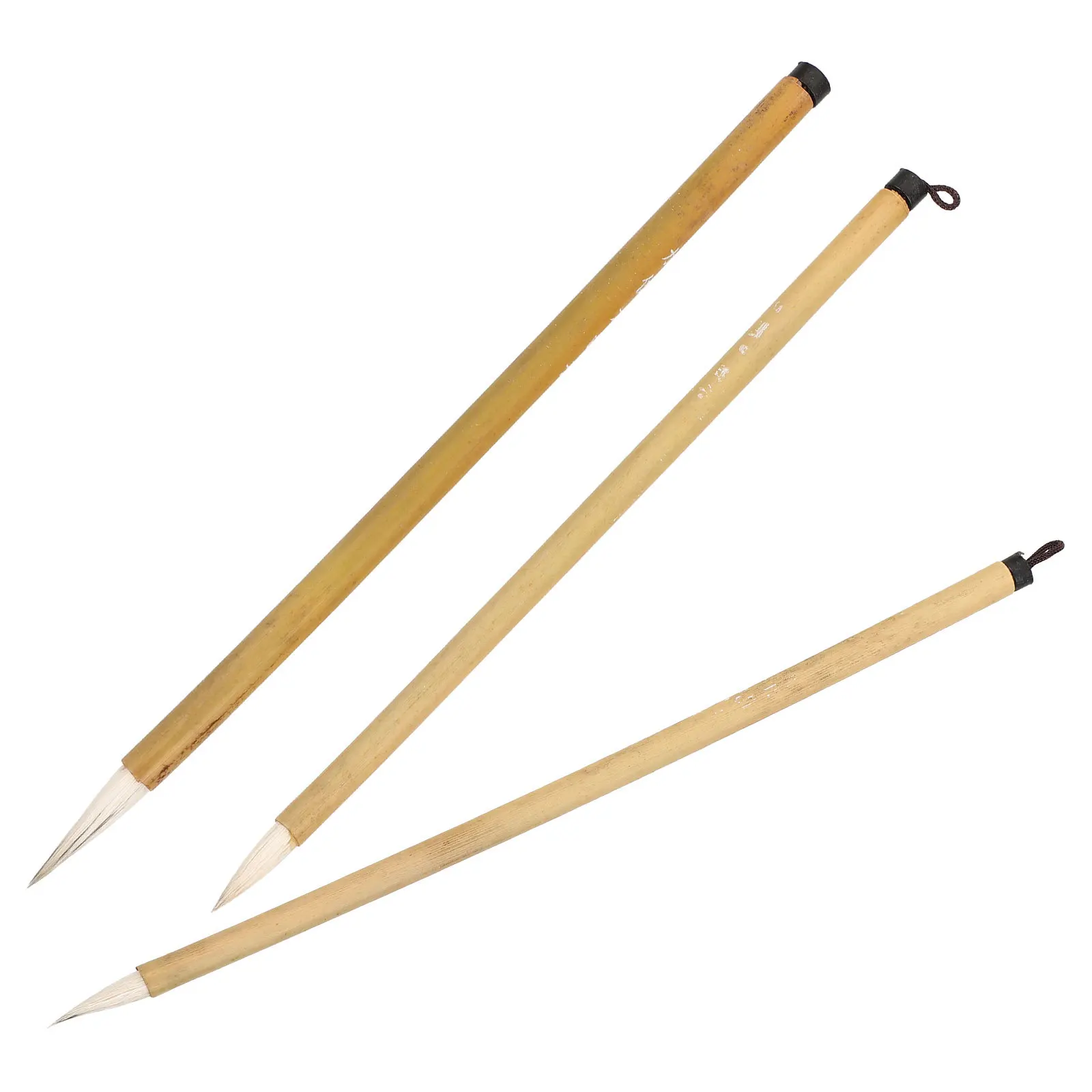 

3Pcs Pottery Underglaze Brushes Ceramic Fine Line Paint Tools Multi-Function for Watercolor Oil Acrylic Daily Use Art Brush