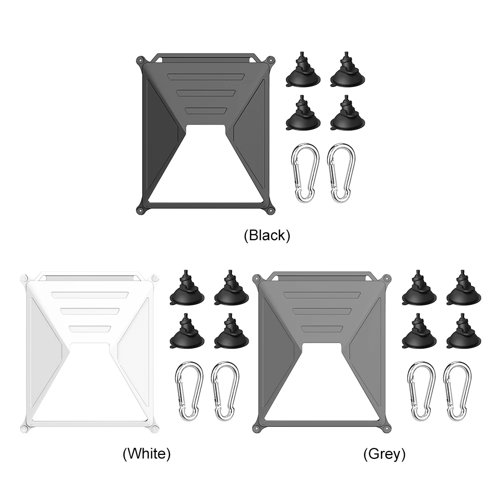 Custodia protettiva con ventosa Custodia protettiva anti-urto e antigoccia per accessori Starlink Mini