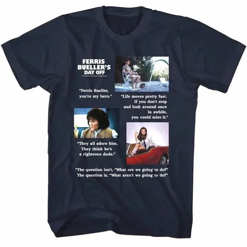 Ferris Bueller's Day Off Quotes Men's T Shirt