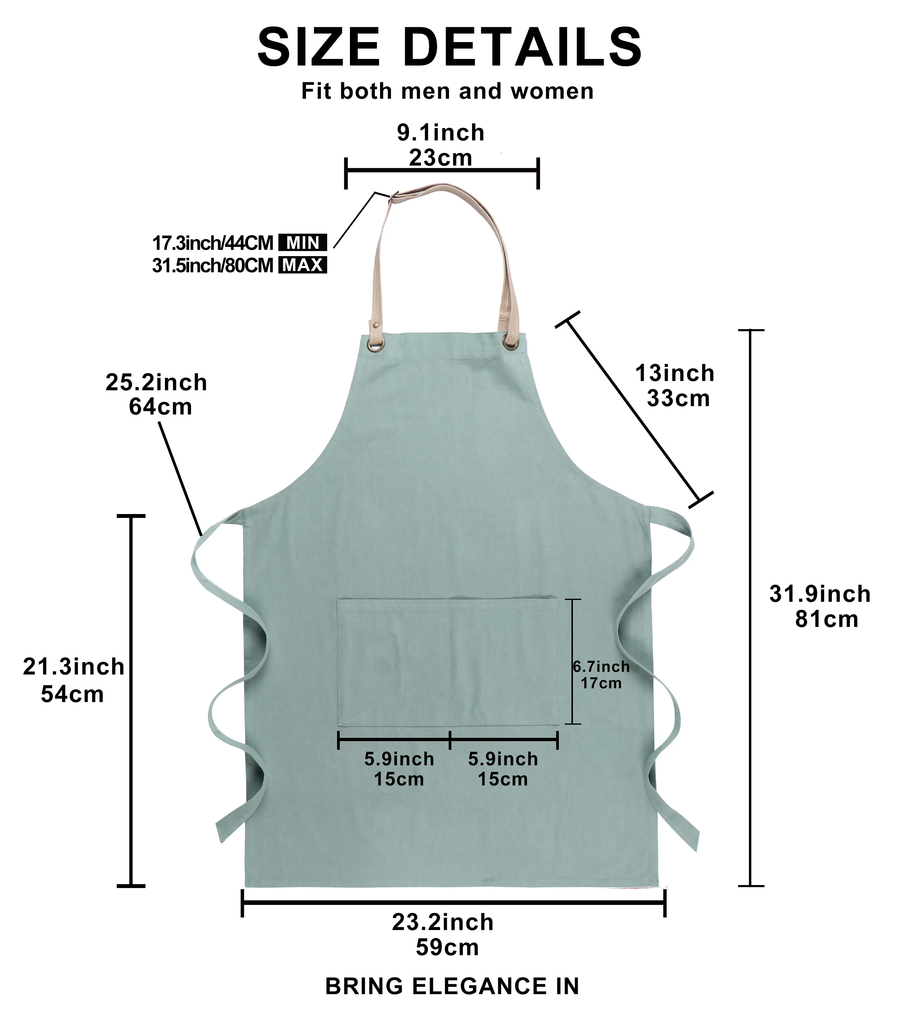 Ten Colors Women\'s Cotton and Linen Apron Home Kitchen Cleaning Work Clothes Men Gardening Flower Shop Adjustable Apron