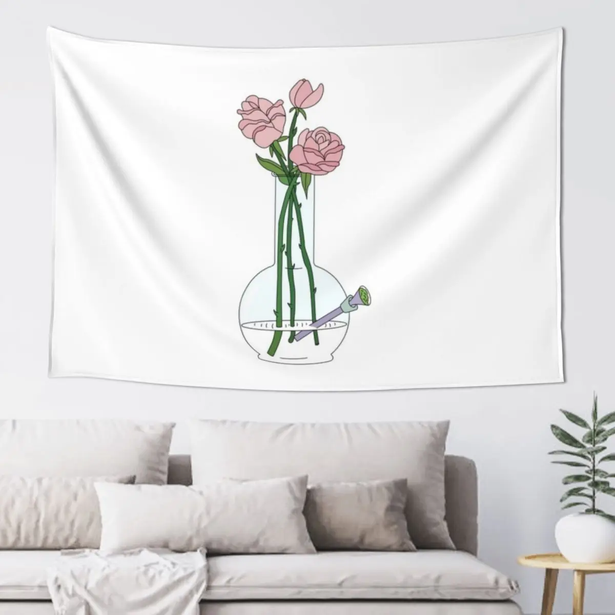 

Roses and Bong Tapestry Bed Room Decoration Decoration Pictures Room Wall Tapestry